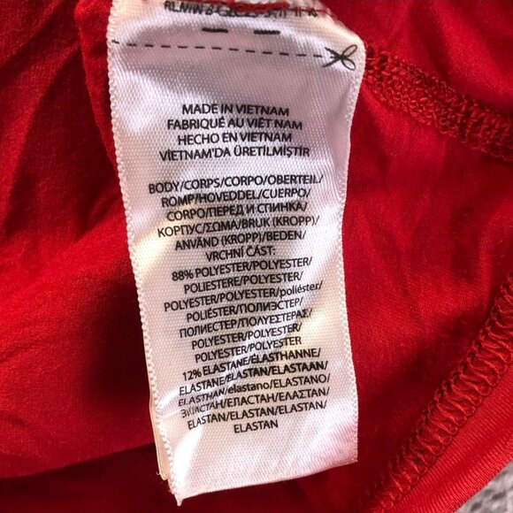 Polo Golf Ralph Lauren Mens Activewear Top Large Red Quarter Zip Long Sleeve - Picture 14 of 16